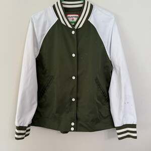 Hunter for Target Green &‎ White Varsity Swing Jacket